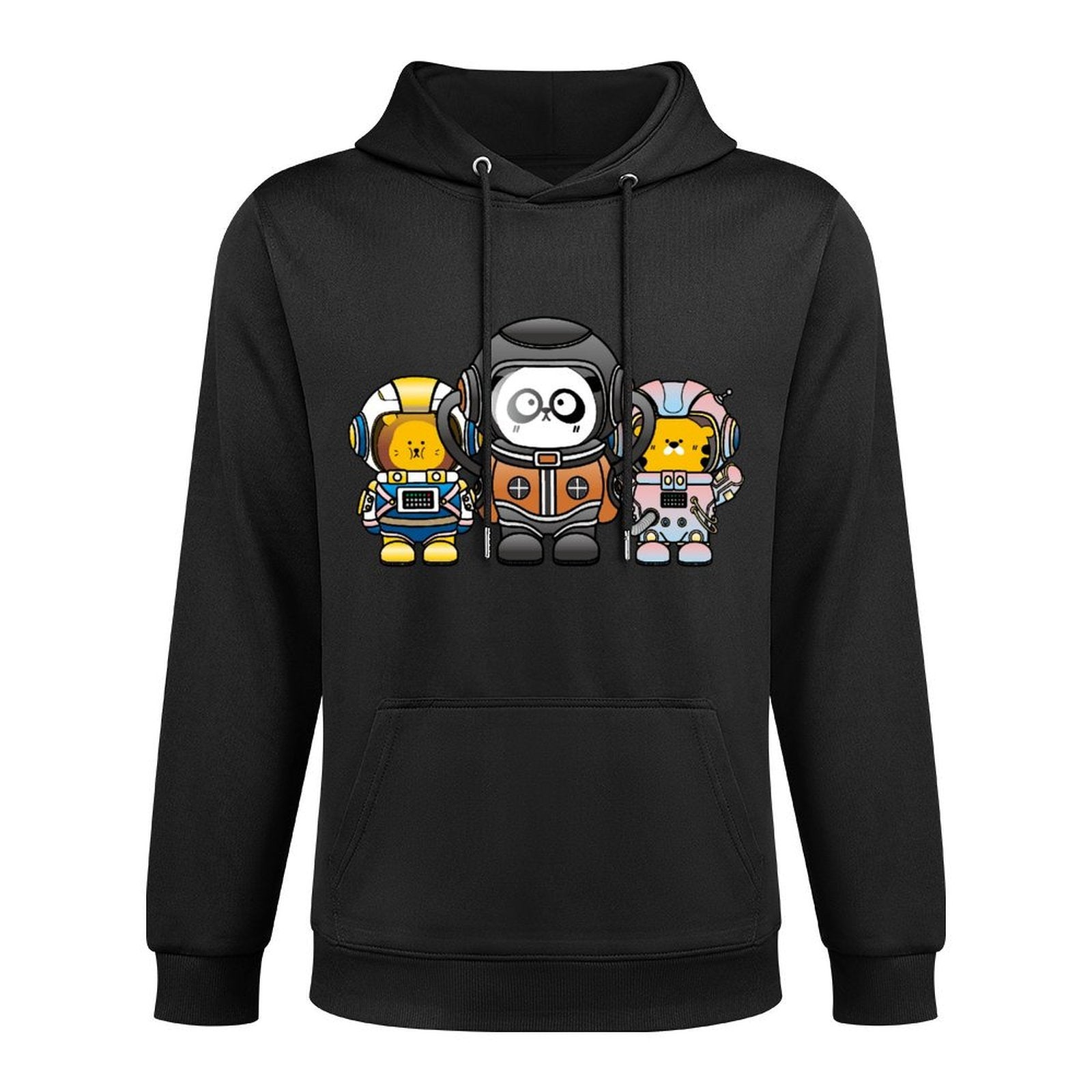 Relaxed Moisture-Wicking Front Graphic Hoodies